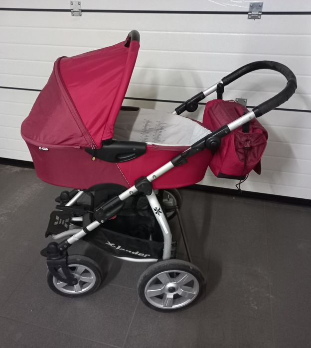 Wózek dla dziecka X-lander gondola spacerówka pompowane koła