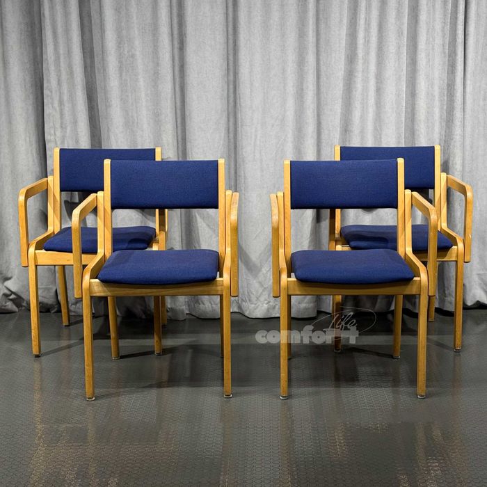 Сині/кухонні стільці/обідні/вінтажні/дерев'яні стільці/меблі з Європи