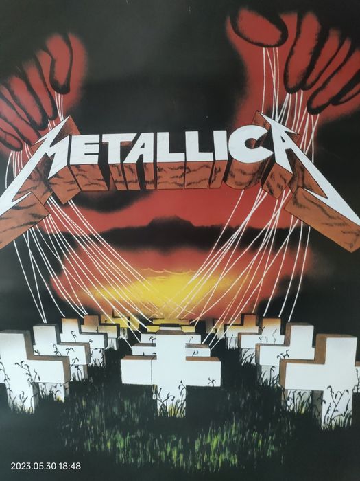 Plakat zespołu Metallica
