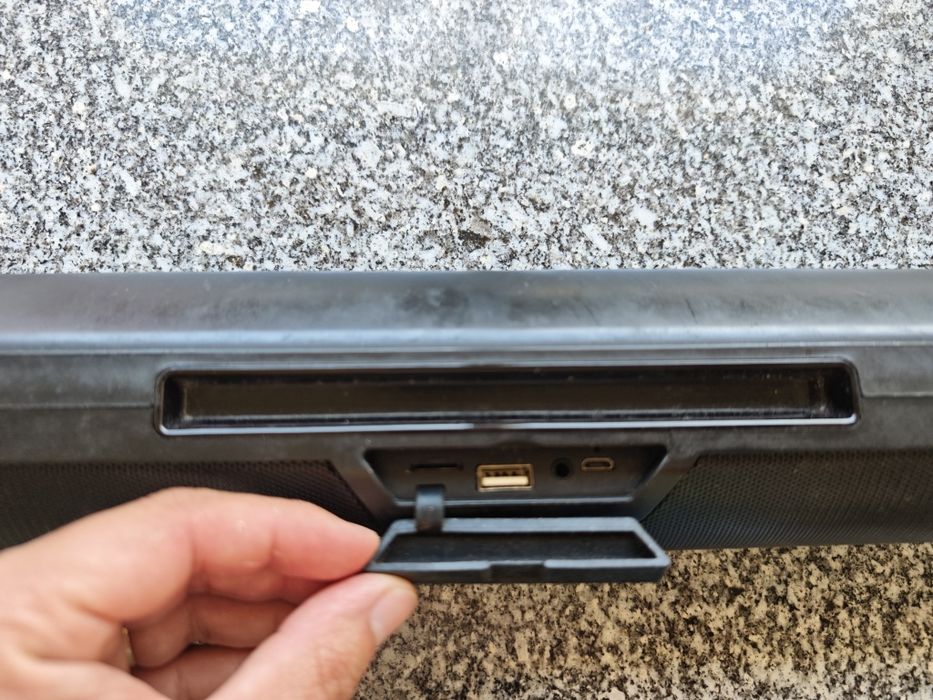 Coluna blaupunkt bluetooth SD USB Jack 10w