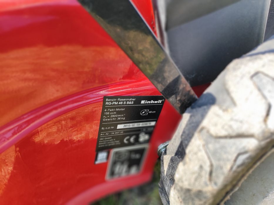 Газоно косарка einhell 4t  самохідна