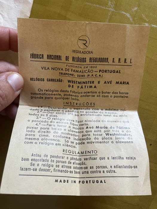 Relogio reguladora64285231379458122