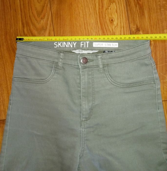 HM jeansy skinny 164 rurki spodnie jeansowe Reserved