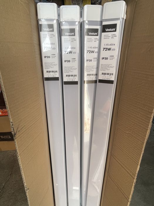 Светильник LED линейные 600мм 1200мм