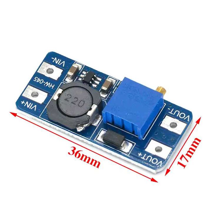 MT3608 DC-DC повышающий преобразователь