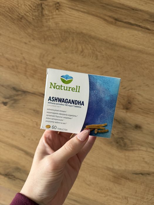 Ashwagandha naturell suplement suplementy