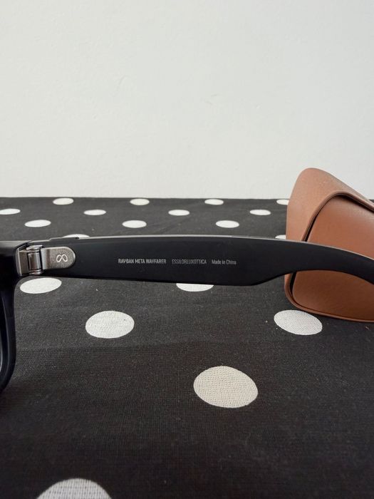 Ray-Ban Meta Wayfarer Gen 1 – Preto – Bom estado