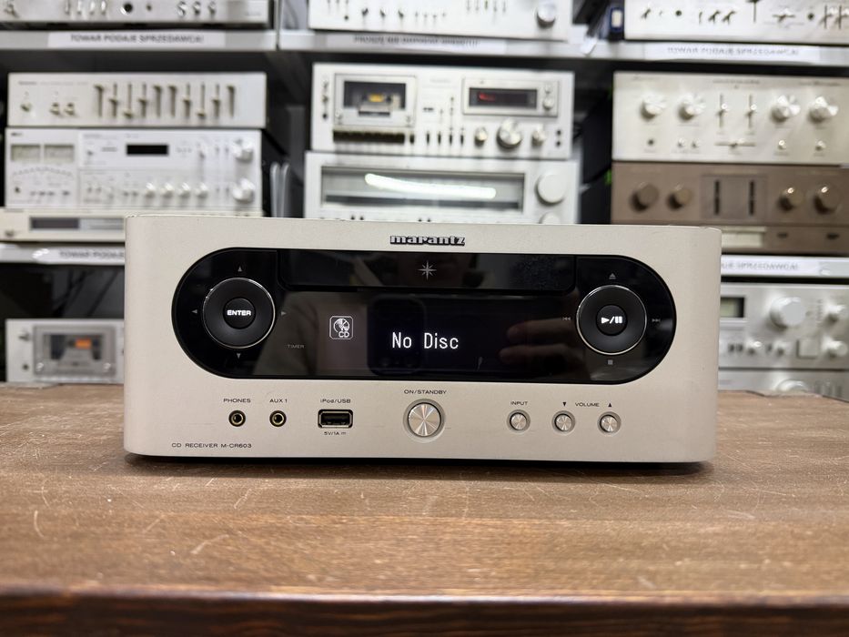 Wieza Marantz M-CR603 Mini amplituner sieciowy, DAB, Audio Room