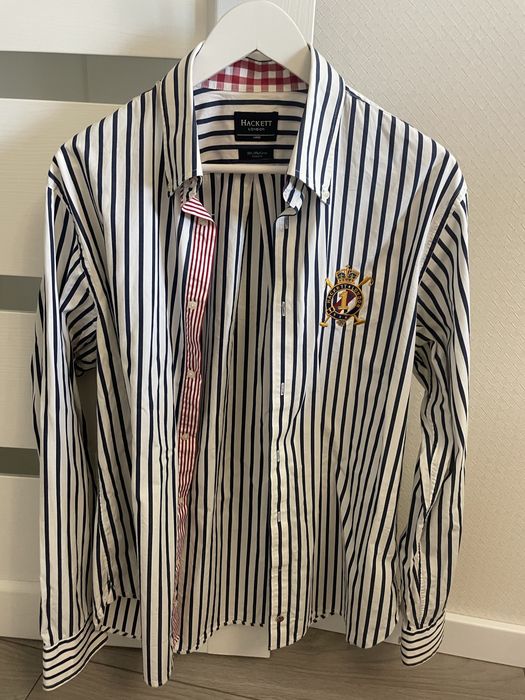 Стильная мужская рубашка бренда Hackett, London.  Оригинал.