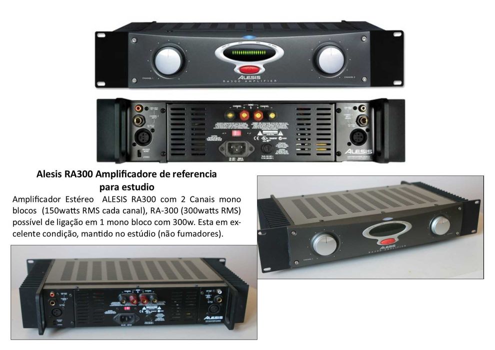 Equipamento De Som, Alisis, Behringher, Tascam Portastudio