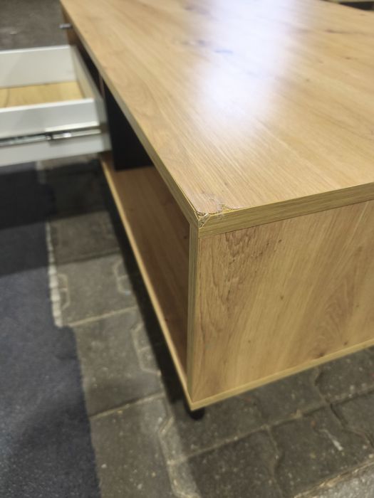 Stolik kawowy 100x70 dąb wotan