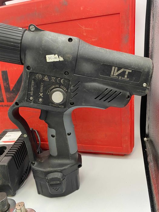 zaciskarka do rur IVT grupa Wurth SPM32 1xaku, ładowarka, walizka