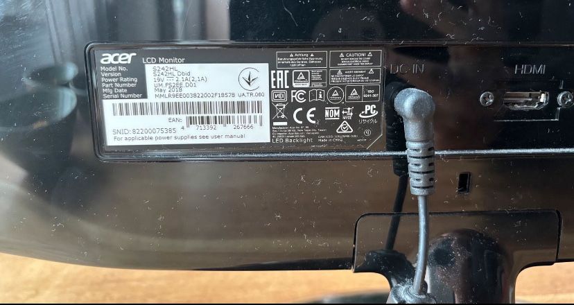 монитор ACER 24 дюйма