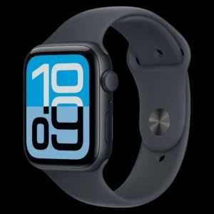 Apple Watch SE 3 GPS 44 mm Meia-noite com pulseira desportiva Preto M/L - Grade A