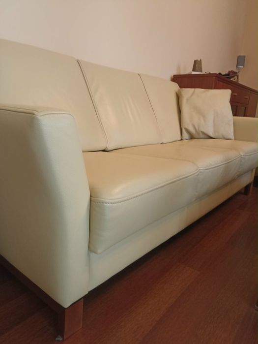 Sofa Kanapa i Fotel marki Kler skóra naturalna