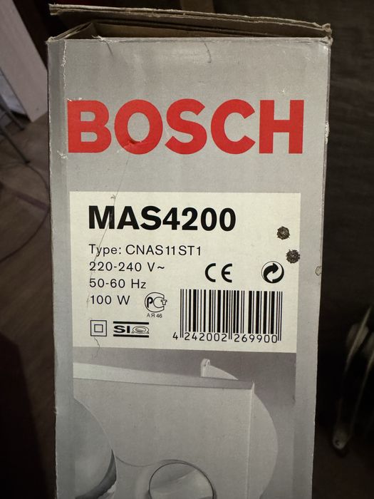 Новая ломтерезка Bosch MAS 4200
