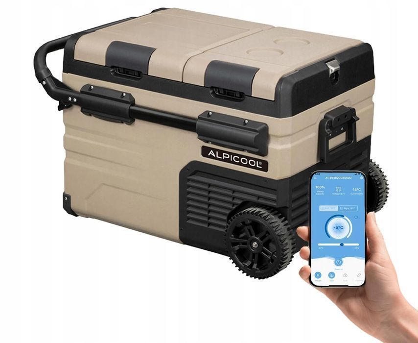 Alpicool Taw35, Przenośna Lodówka Samochodowa, 35 Litrów Uszkodzony