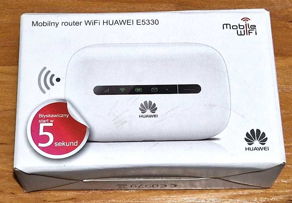 Router mobilny WiFi Huawei E5530 3G 10 urządzeń używany sprawny
