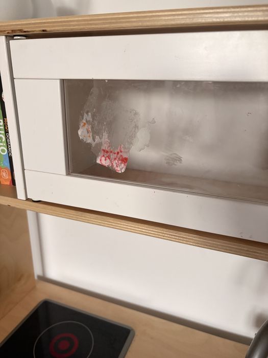 Drewniana kuchenka kuchnia dla dzieci ikea