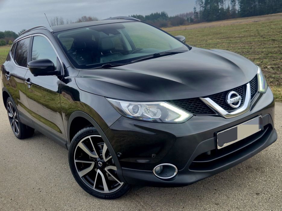 Nissan Qashqai 1.6 130KM_Kamery 360_Panorama_Skóry_Tekna+_Serwisowany