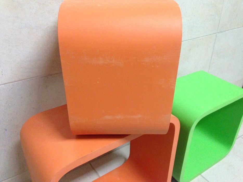 Conjunto Cubos expositores parede ou chão