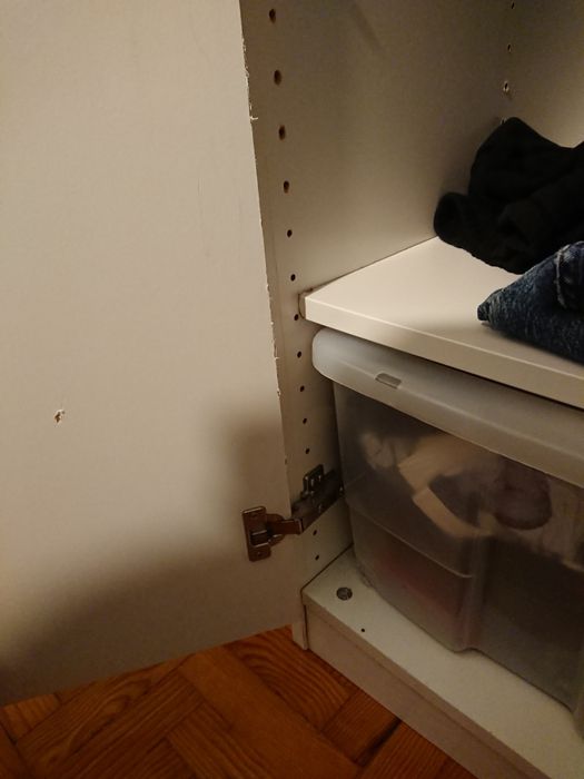 Roupeiro ikea pax 100 --altura 201cm