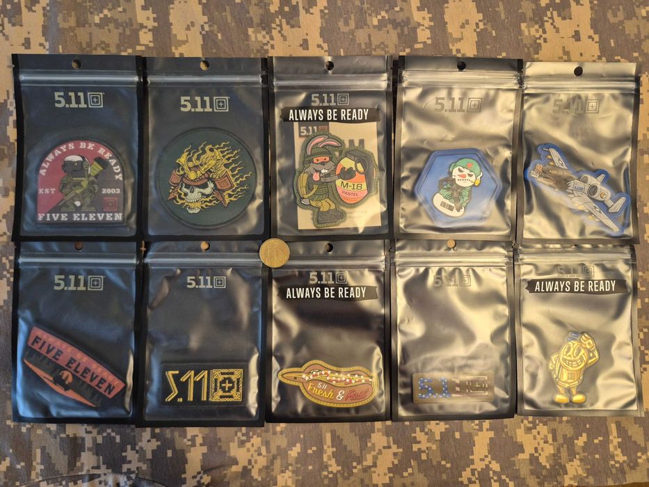 5.11 Патчі/Шеврони