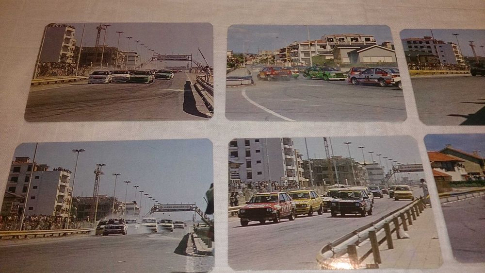 automóveis vila do conde 1987 (9 calendários) troféu toyota