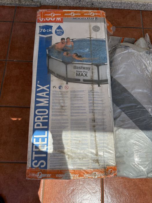 Piscina bestway steel pro max