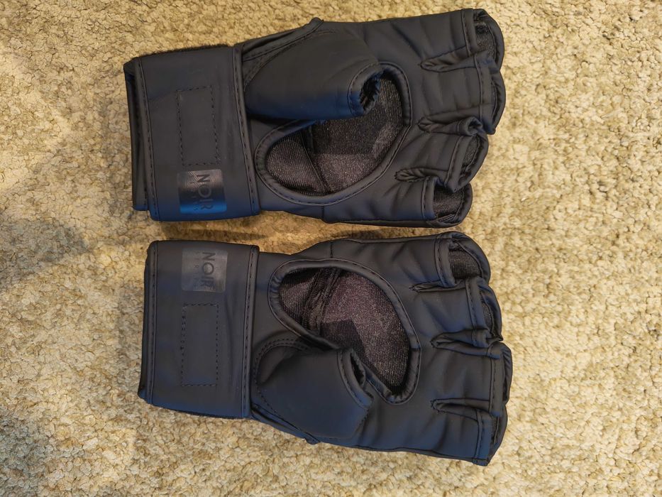 RDX Grappling Glove F15 Matte Black-L, unissexo, adulto, MMA