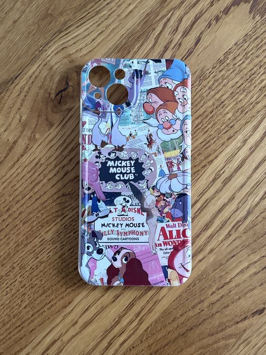 Силиконовый чехол для айфона iPhone 15 Plus бампер Дисней Disney мульт