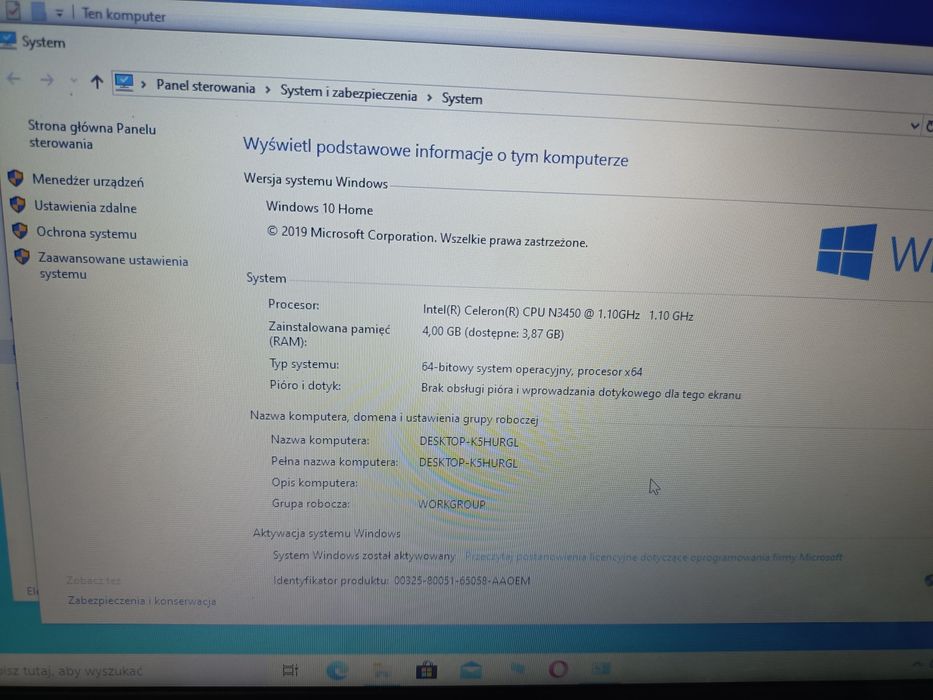 Laptop Asus F540N