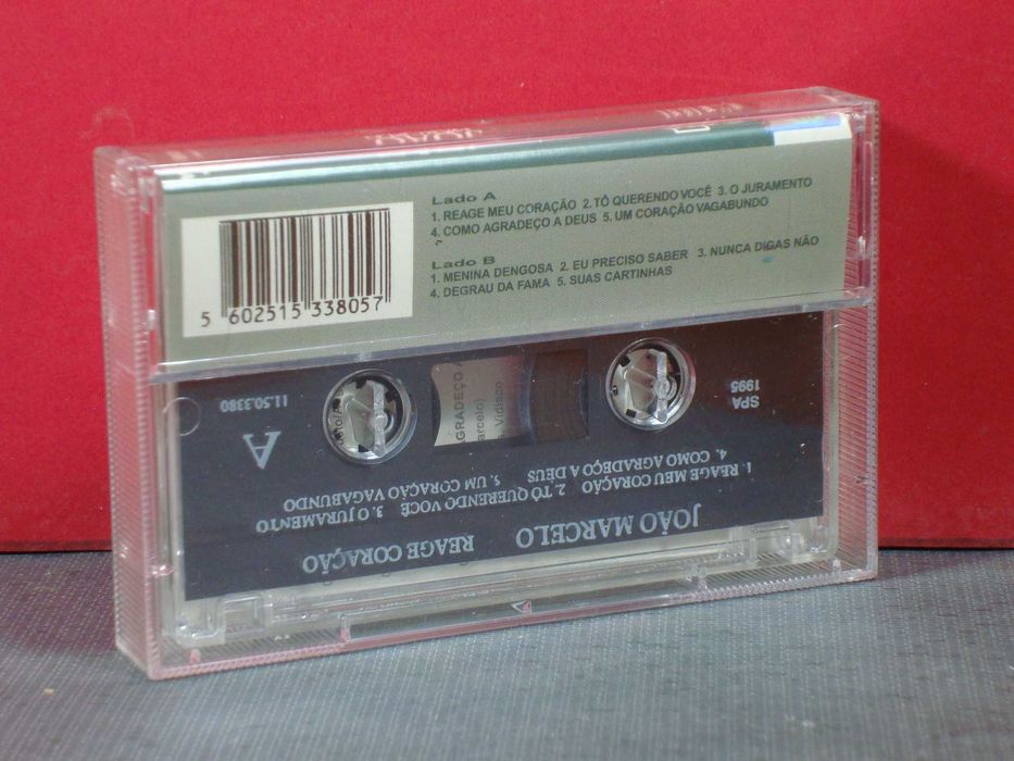 João Marcelo - Reage Coração / Cassete / Near Mint