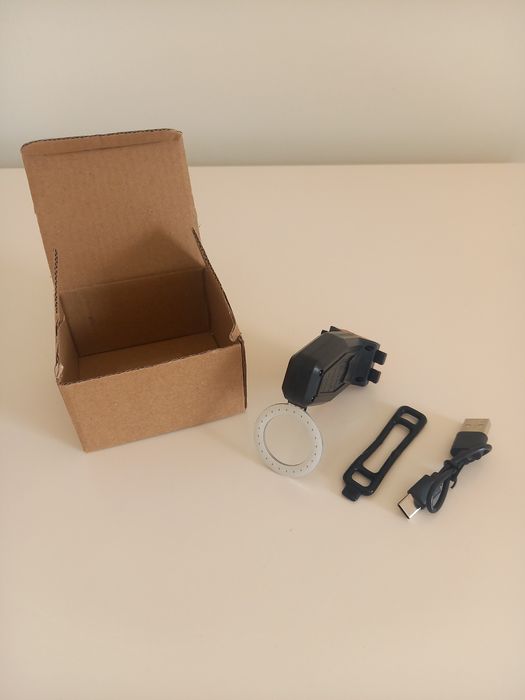 Luz led traseira para bicicleta