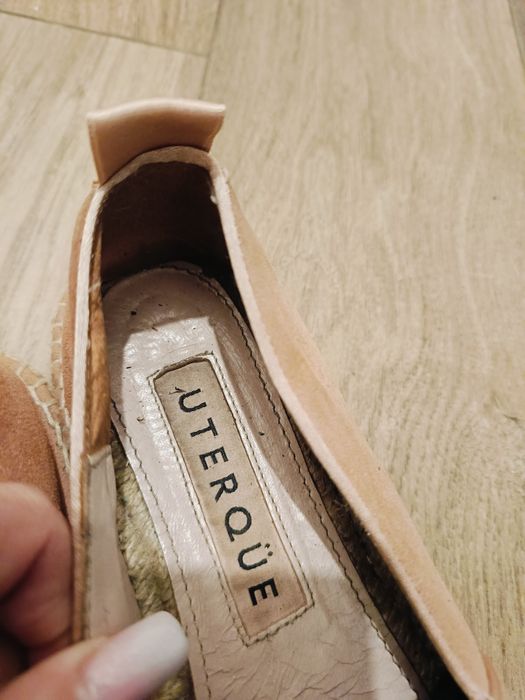 Buty damskie Uteroüe Espadryle Skóra Naturalna
