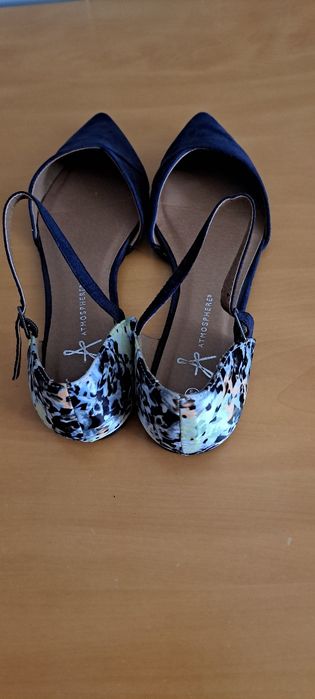 Sapatos / mules fechadas azul marinho