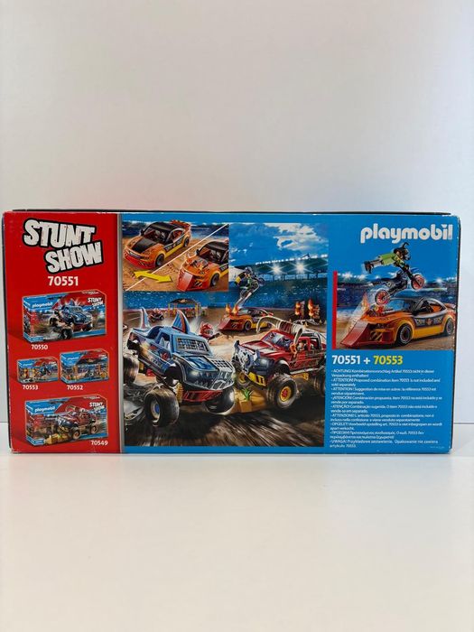 Playmobil 70551 Pokaz kaskaderski Samochód kaskaderski