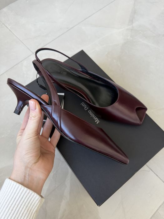 Босоніжки слінгбеки massimo dutti 37,38