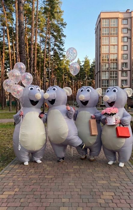 Прокат надувних костюмів Щурів