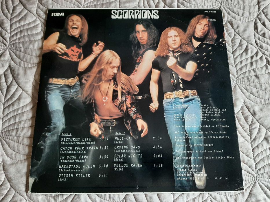 Scorpions - Virgin Killer - Itália - Vinil LP