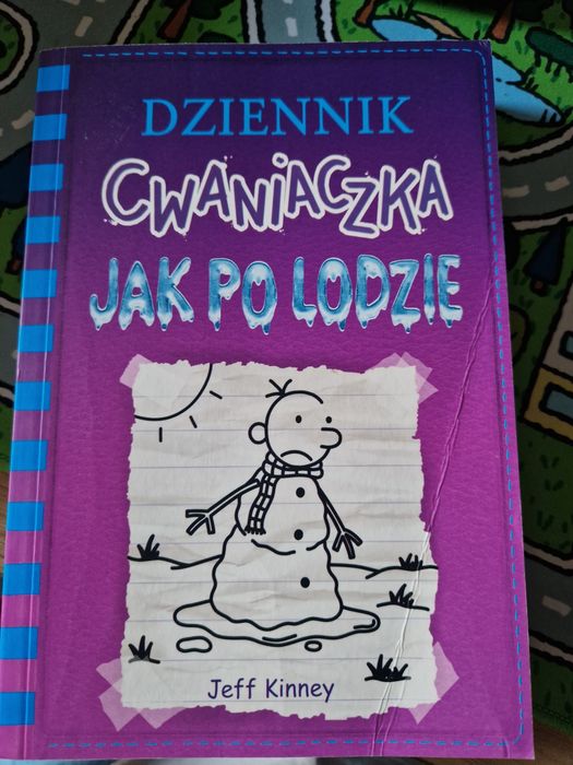 Dziennik Cwaniaczka. Jak po lodzie  Jeff Kinney.