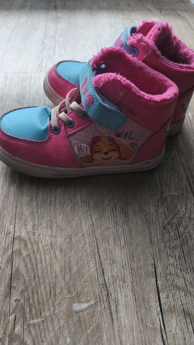 Buty wiosenne przejściowe dla dziewczynki psi patrol 27