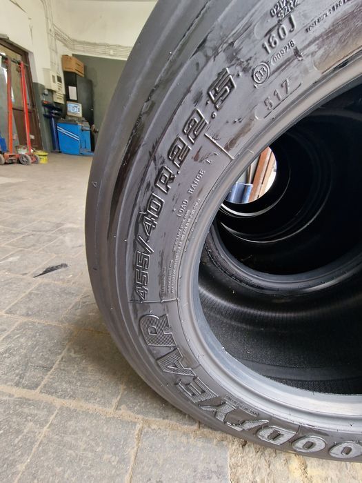 455/40R22.5 (400netto) opona  GOODYEAR opony mega naczepa