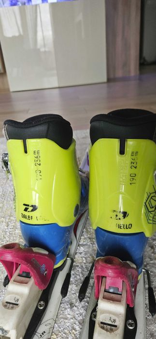 Zestaw narty i buty narciarskie dla dziecka 4-6 lat