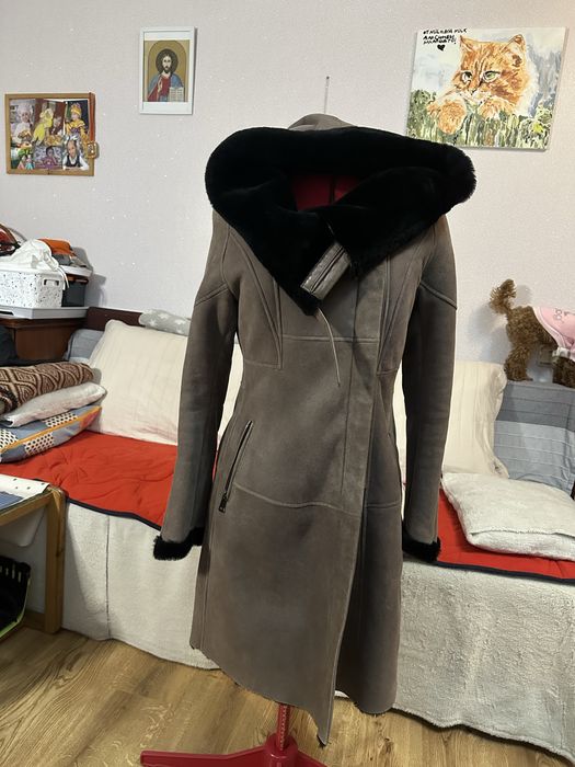 Жіноча дублянка натуральна