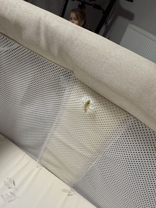 Кроватка ліжечко lionelelo luna 2 в1 постелька