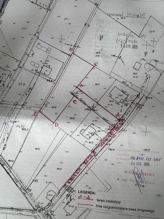 Podleńce 0,1895ha - z warunkami zabudowy