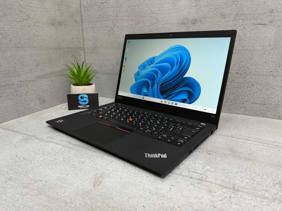 Ryzen 5/14"/256gb ssd/8gb ddr4/Стильний ноутбук Lenovo T495