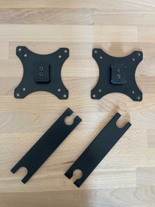 Braço articulado duplo para monitores VESA