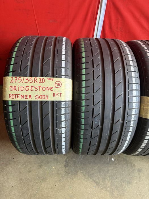 Pneus RFT 245/40/20 + 275/35/20 Bridgestone impecaveis